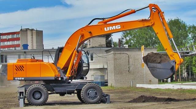 Новый старый экскаватор. Русификация UMG Е185W